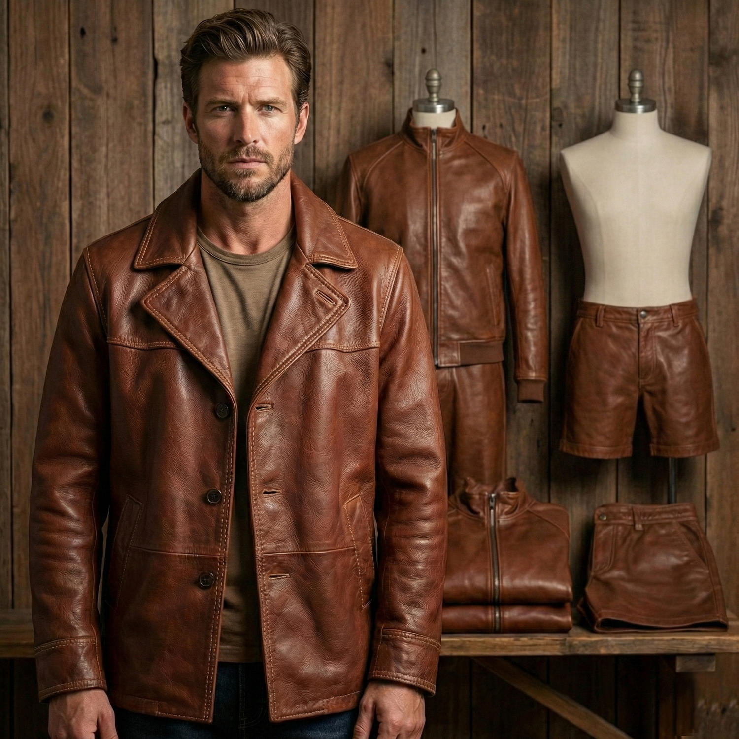 MEN'S LEATHER